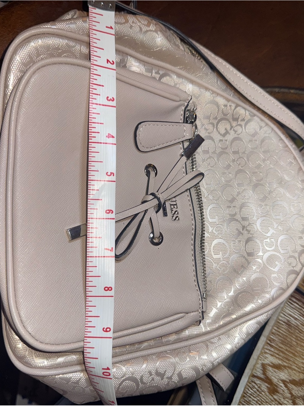 GUESS Mini Backpack in Blush - Picture 7 of 9